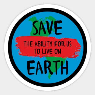 Save Us Sticker